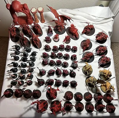 Warriors Of Chaos Khorne Army • $775