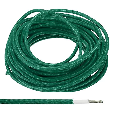 9.8Ft 15AWG Electronic Wire High Temperature Electrical Silicone Cable Green • $11.01