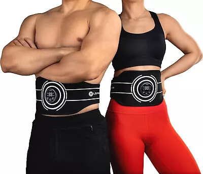 AB Stimulator Muscle Toner Abs Stimulator Abdomen Workout Machine Toning Belt • $21.95