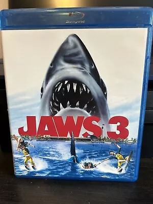 JAWS 3 Blu Ray US Release Region A Locked • £12.99