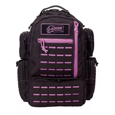 Voodoo Tactical 15-0058065000 Mini Tobago Black/Purple Police Backpack Bag • $95.35