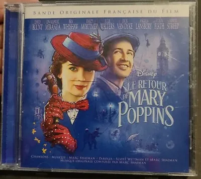 Disney Le Retour De Mary Poppins CD Movie Music Soundtrack  • $7.19