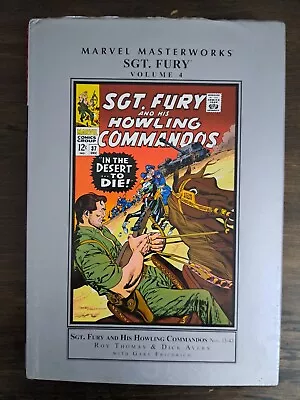 Marvel Masterworks Sgt. Fury  Volume 4 (Hardcover) • $29.99