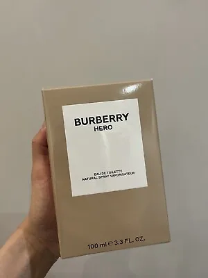 Burberry Hero Perfume Man Spray 100ml Sealed Box Genuine Free Post • $110