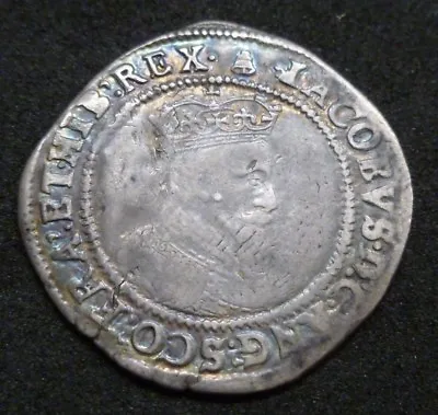 £175 • Buy Ireland Irish Hammered Silver James I Shilling 1603-04 S6512 First Coinage 