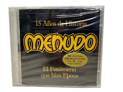 15 Anos De Historia By Menudo CD 2 Discs RCA 1998 BMG US Latin  *Rare* And OOP! • $29.97