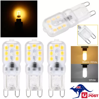 10pcs G9 3W LED Dimmable Capsule Light Bulb Halogen Lamps Replacement AC220-240V • $17.91