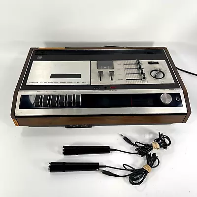 Vtg Hitachi KST-3410 Stereo AM/FM Receiver Cassette Player - Parts / For Repair • $79.96