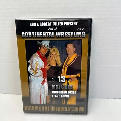 Best Of Continental Wrestling Vol 2 DVD New Sealed • $15.99