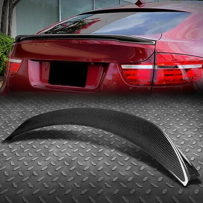 For 08-14 Bmw X6 E71 Real Carbon Fiber P2-style Rear Trunk Lid Spoiler Wing • $129.99