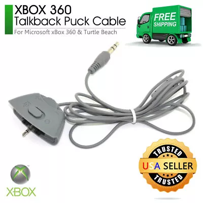 Replacement Talkback Puck Cable For Turtle Beach EarForce X1 X11 Xbox 360 • $7.75