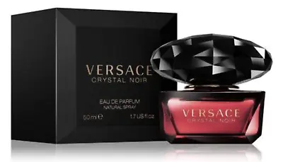 Versace Crystal Noir Eau De Parfum Natural Spray 50 Ml/1.7 Fl.oz. • $79.99