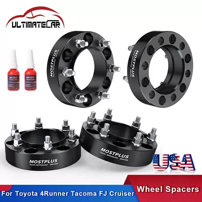 4Pcs Wheel Spacers 1.5  6x5.5'' For 2002-2021 Toyota 4Runner Tacoma FJ Cruiser • $80.86