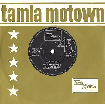 £6.99 • Buy MARVIN GAYE & KIM WESTON It Takes Two TAMLA MOTOWN 7 45rpm N/M