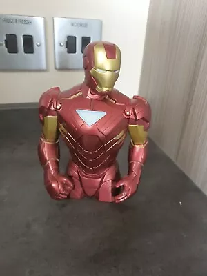 Marvel-bust Bank - 'iron Man' - 'triangle' - Original Stopper - See Pics • £11