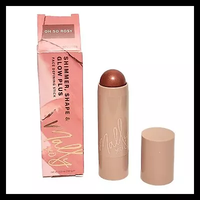 Mally Shimmer Shape & Glow Plus Face Defining Stick OH SO ROSY Blush Full Size • $22.21