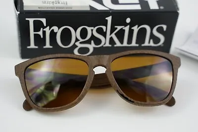 OO9013-76 Oakley Frogskins High Grade Collection Tobacco / Dark Bronze 55-17-133 • $94.99