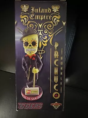 PACHUCO Inland Empire 66ers Of San Bernardino  Sugar Skull  Exclusive Bobblehead • $34.99