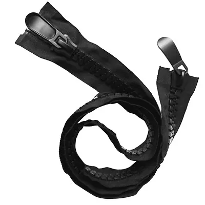 Heavy Duty #20 Black Separating Canvas Marine Zipper Top Crafts Bags • $9.82