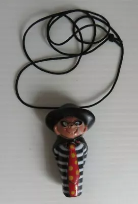 VINTAGE McDONALD'S HAMBURGLAR PEN HOLDER NECKLACE     (INV28889) • $5.80