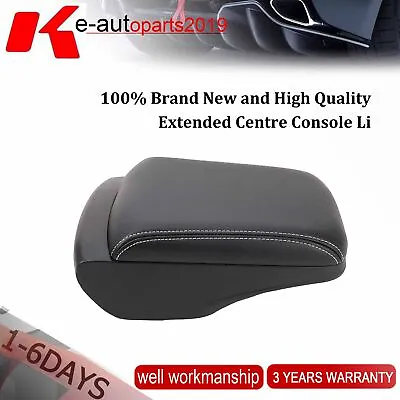 Centre Console High Lid Extended Black Fit For Nissan Navara NP300 D23 2015+ • $76