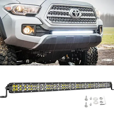 $64.99 • Buy 30''Inch Dual-Row LED Work Light Bar Combo Offroad Driving Lamp Truck Toyota 12V