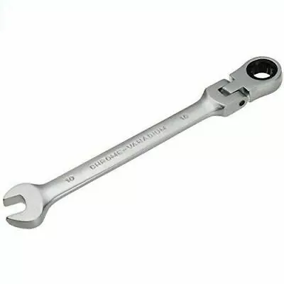 10mm Metric Chrome Flexible Head Ratchet Action Wrench Spanner Nut Tool • $8.24