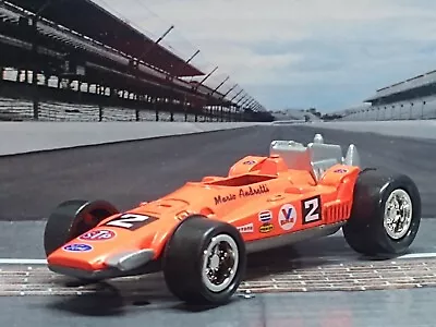 Vintage 1968 '68 Indianapolis 500 Winner Mario Andretti #2 Stp Indy Race Car  • $10.99