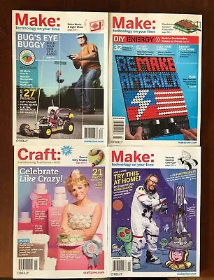 3 Issues Make Technology On Your Time #s14 18 20; 1 Craft #10; Good Condition  • $10