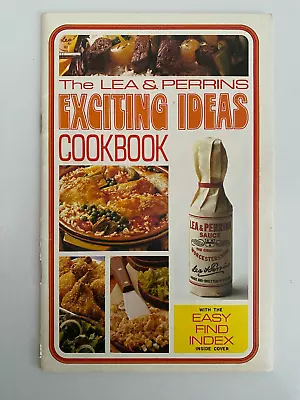 The Lea & Perrins Exciting Ideas Recipe Illustrated Cookbook (Vintage Paperback) • $8.99