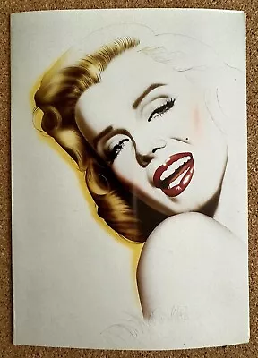 Marilyn Monroe 1984 Blank Greeting Card (Verkerke) • $9.50