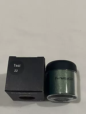 MAC Pigment Jumbo Jar 7.5 G ~ Teal 22  Shades 1 Jar • $20