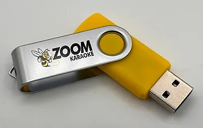 £29.95 • Buy Zoom Karaoke USB Stick - Choose Any 50 Zoom Karaoke Songs - MP3+G Or MP4 Format