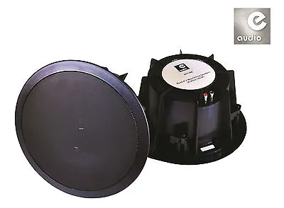 £34.99 • Buy E-audio Domestic & Commercial 8  2 Way Ceiling Speakers Pair (8 Ohms 180W) PAIR