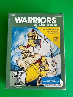 $85 • Buy Ral Partha*Warriors Of The*Dungeons & Dragons*Metal Miniatures Set*Rare*