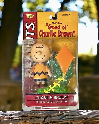 Peanuts Good Ol’ Charlie Brown Charlie W/ Kite & Tree Figure Memory Lane NIP • $15.25