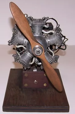 Antique WWII 1940's Morton M5 5 Cylinder  Radial Engine Factory Serial # 800 • $2400