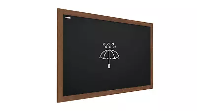 £53.85 • Buy ALLboards Waterproof Chalkboard Varnished Wooden Frame Writing Board Outdoor