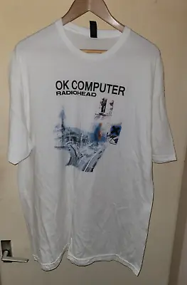 Radiohead Ok Computer T Shirt Size XXL Rock Indie Thom Yorke • £14.99