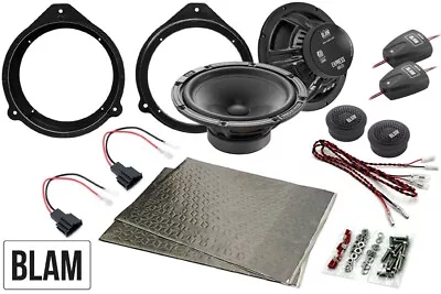 Fitting Kit For Audi A3 A4 TT High Quality 2-Way Component Speaker BLAM EXPRESS • £168.99