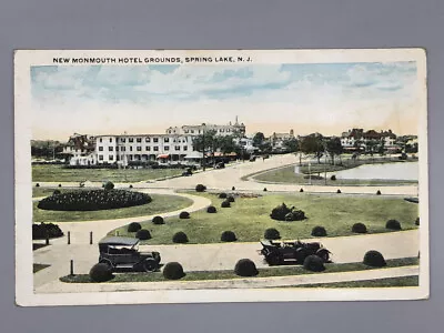 1920s SPRING LAKE New Jersey NEW MONMOUTH HOTEL Postcard Antique • $12