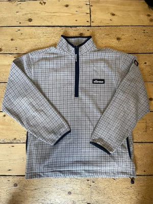 £15 • Buy Ellesse Vintage Fleece Jumper  1/4 Zip Size Large