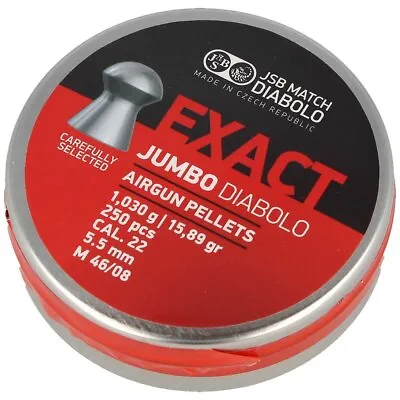JSB Exact Jumbo 5.5mm 250psc (546245-250) • £9.93
