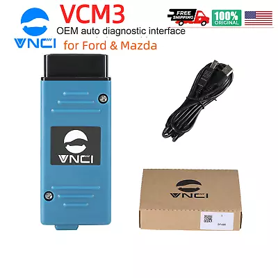 VNCI VCM3 Auto Diagnostic Scanner For Ford & Mazda Supports CAN FD DoIP Protocol • $155