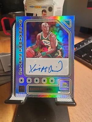 Xavier McDaniel Seattle Supersonics 2023 Donruss Signature Series Auto SS-XAV • $3.99