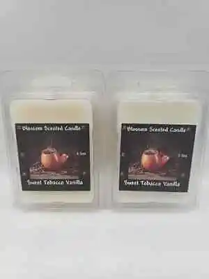 Sweet Tobacco Vanilla Scented Handmade Wax Melts/Tarts 2 Pack • $9