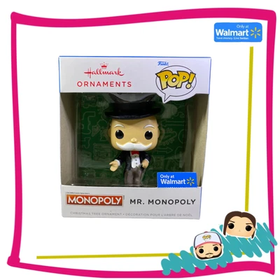 £16.99 • Buy Hallmark Monopoly Mr Monopoly Walmart Exclusive Christmas Ornament Funko Pop