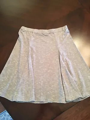 Max Edition Knit Skirt Gray White M NWOT • $5