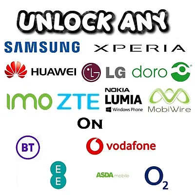 £5.94 • Buy Nokia Lumia Unlock Code All Nokia Lumia G10 Nokia 3.4 EE O2 Tesco Vodafone UK