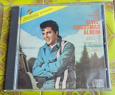 Elvis Presley - Christmas Album - Rainbow Rare Cd • $39.99